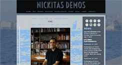 Desktop Screenshot of nickitasdemos.com